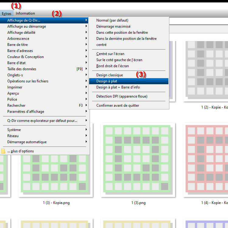 Comment activer la conception plate dans l Explorateur de fichiers
